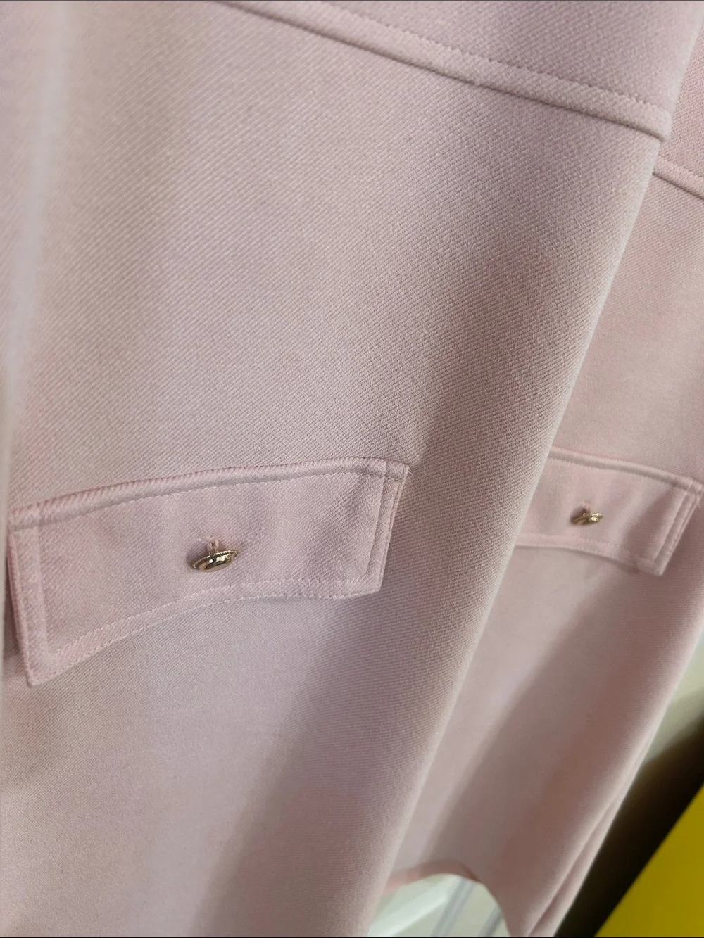 Zara Pink Short-Sleeve Pocket Shift Dress Small - Picture 6 of 9